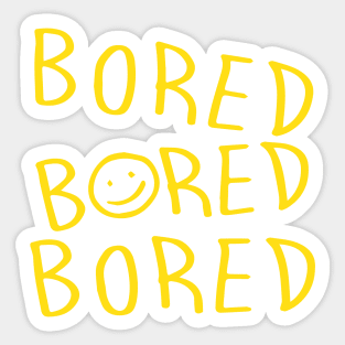 Bored Tee Sherlock Sticker